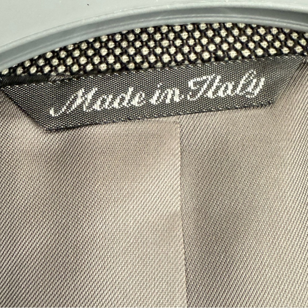 Michele D’Ambra Italian Elegant Men's Blazer in Gray - Picture 10 of 10